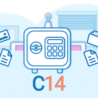 C14, le service de stockage cloud longue dure propos par Online.net (filiale d'Iliad) chiffre par dfaut les donnes avec l'algorithme AES-256-CBC.