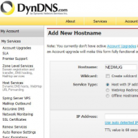 DynsDNS est un service permettant notamment d'assurer un routage correct du trafic web. (crédit : D.R.)