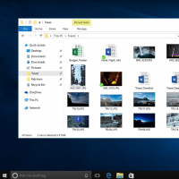 La prochaine version majeure de Windows 10 va apporter des fonctions indites de cration et de partage de documents. (crdit : D.R.)