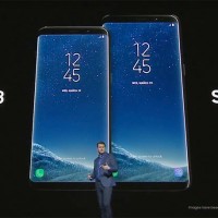 John Denison, senior vice-prsident de Samsung en charge de la stratgie produits a prsent les Galaxy S8 et S8 Plus en grandes pompes ce mercredi 29 mars 2017.