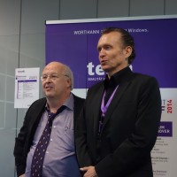 Siegbert Wortmann PDG de Wortmann AG, et Ben Gayer, directeur de Terra Computer France.