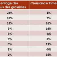 volution des ventes des grossistes IT par segments de produits en France au deuxime trimestre 2018. Source : Context/SGI.