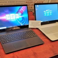 Une paire d'ordinateurs portables HP Envy utilisent les puces Whiskey Lake 8me gnration d'Intel. (Crdit Mark Hachman/IDG)