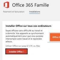 Jusqu' prsent, il tait possible d'installer Office 365 sur cinq PC ou Mac. (Crdit D.R.)