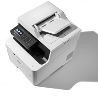 Les 3 imprimantes et 6 multifonctions de la série L3000 sont équipés d'un chargeur automatique de documents de 50 feuilles, d'un bac papier de 250 feuilles et d'un bac de sortie de 150 feuilles. (Crédit : Brother)
