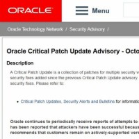 Oracle détaille dans son bulletin de sécurité d'octobre la liste de ses logiciels disposant de correctifs.
