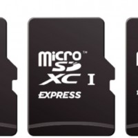 Les logos microSD Express, tels que fournis par l'association SD. (Crdit : Association SD)