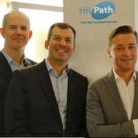 De gauche  droite : Antoine Le Bourgeois et Franois-Xavier Mauron, directeurs associs d'Andera Partners, ainsi que Cyril Courtin et Franois Boulet, fondateurs de HR Path. Crdit : HR Path.