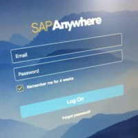 Lanc en mai 2016, SAP Anywhere est UN service de front-office pour les petites entreprises. (Crdit : Peter Sayer / IDG)