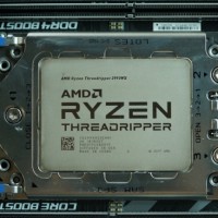 La nouvelle génération de puce Threadripper d’AMD officialisée. (Crédit : AMD)