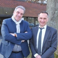 Pour 2019, Laurent Pasquier, prsident d'Arteteam (a droite) et Gilles Collin, directeur gnral visent un chiffre d'affaires consolid de 9 millions d'euros. (Crdit : Arketeam)