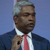 Thomas Kurian, CEO de Google Cloud, veut amplifier la migration des applications dans le cloud et accompagner les entreprises dans cette dmarche. (Crdit Photo : Jacques Cheminat)