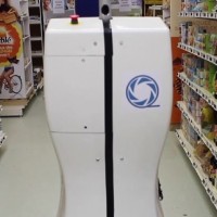 Les robots de Qopius captures et analysent les stocks de produits sur tagre (Crdit : Qopius)