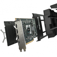 Les imposantes Radeon RX 6800 et RX 6800 XT sont lancées aujourd'hui mercredi 18 novembre. (Crédit AMD)