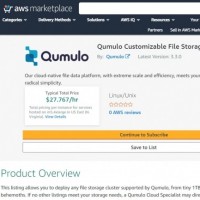 Les instances Cloud Q de Qumulo sont aussi disponibles sur la plaque franaise d'AWS. (crdit : AWS)