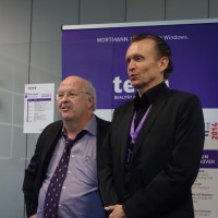 Siegbert Wortmann PDG de Wortmann AG, et Ben Gayer, directeur de Terra Computer France