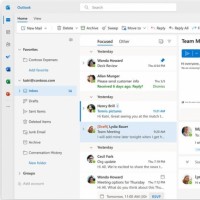 Microsoft lève le voile sur le futur Outlook, et le rend accessible aux Insiders. (Crédit MS)