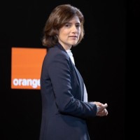 Christel Heydemann, directrice générale du groupe Orange, a présenté son plan stratégique Lead the future en février dernier. (Crédit: Orange)