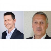 Carlos Lagares (gauche) et Olivier Magnaud, les nouveaux responsables channel de Sonicwall France : Crédit photo : D.R