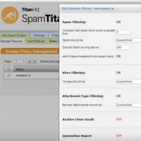 La mise  jour de SpamTitan renforce les contrles des fournisseurs de services manags. (Crdit TitanHQ)
