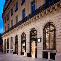 En plus du mouvement de grve qui touchera la vingtaine de magasin Apple, une manifestation est prvue prs de l'Apple Store Opra le 22 septembre. (Crdit photo : Apple)