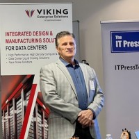 Mark Devincent, senior vice-prsident en charge de lactivit Viking chez Sanmina, nous a prsent les baies NVMe lances au 3e trimestre 2024. (Crdit S.L.)