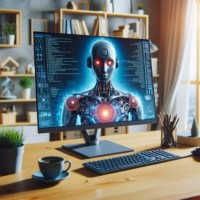 Les promesses de Microsoft sur les PC AI  sont nombreuses, mais les bnfices concrets se font encore attendre.  (Crdit Microsoft Designer)