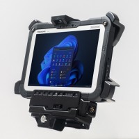 Taillée pour les environnements extrêmes, cette station d’accueil de Panasonic pour sa tabletteToughbook G2 allie robustesse militaire et connectivité avancée. (Crédit Panasonic) Taillée pour les environnements extrêmes, cette station d’accueil de Panasonic pour sa tabletteToughbook G2 allie robustesse militaire et connectivité avancée. (Crédit Panasonic)