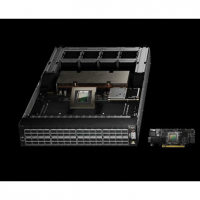 Nvidia est entré sur le marché des commutateurs Ethernet en mai 2023 avec le lancement des Spectrum-X. (Crédit photo : Nvidia) Nvidia est entré sur le marché des commutateurs Ethernet en mai 2023 avec le lancement des Spectrum-X. (Crédit photo : Nvidia)
