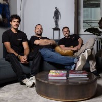 De gauche  droite : Giovanni Falcione, directeur technique ; Gianni Cuozzo, PDG ; Grardo Gagliardo, directeur financier d'Exein. (Crdit Exein )  