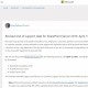 Le support de SharePoint Server 2010 et Windows 10 1809 prolong