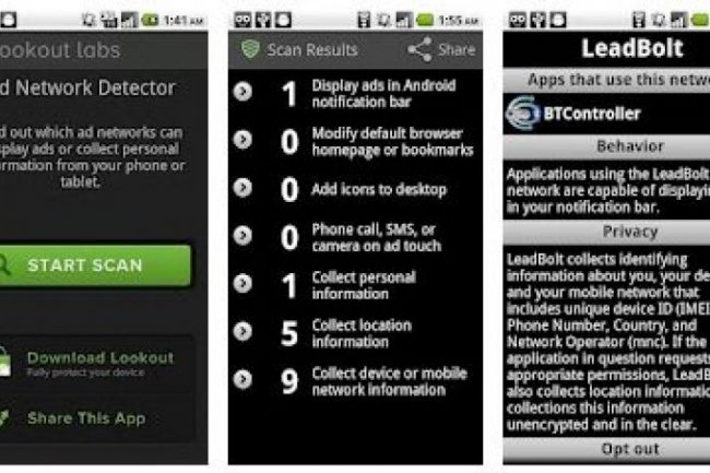 Une app gratuite recense les intrusions publicitaires sur Android