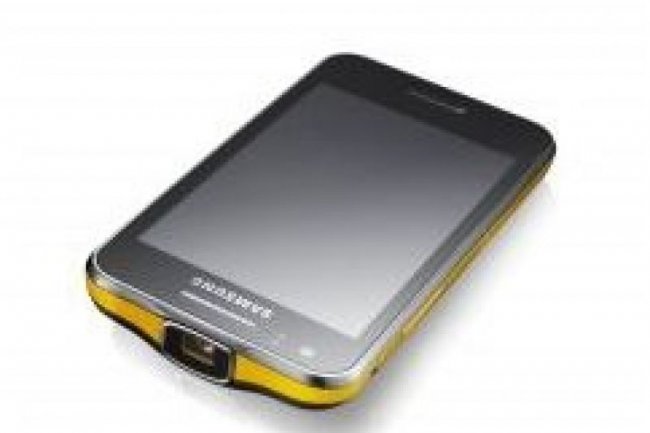 Le Galaxy Beam de Samsung projette ses images sur 50 pouces (crdit : D.R.)