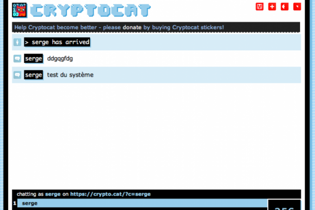 Cryptocat, ou comment crypter le chat des messageries instantanées