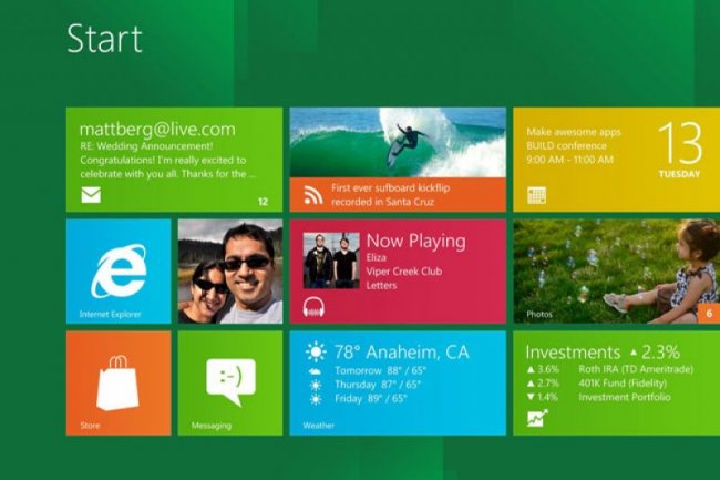 Microsoft officialise le nom des 4 versions de Windows 8