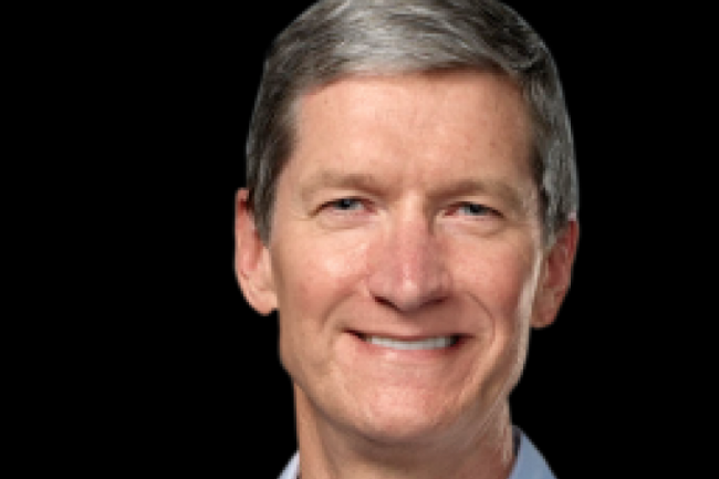Tim Cook, PDG d'Apple. Crédit photo: Apple