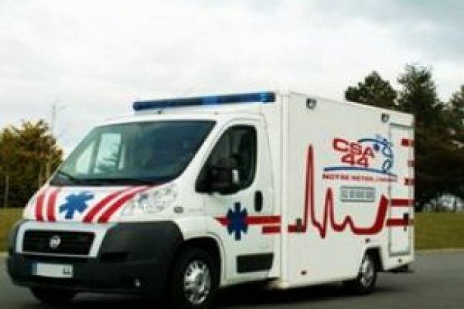  Photo : Une ambulance de Loire-Atlantique (D.R)
