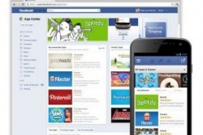 Facebook livre un aperu de sa future boutique d'applications.