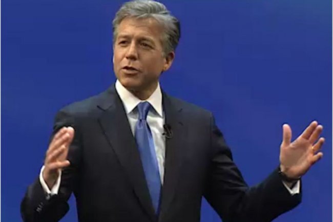 Bill McDermott, co-CEO de SAP bas aux Etats-Unis, a ouvert hier la confrence Sapphire de l'diteur,  Orlando, Floride (crdit : D.R.)