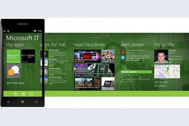Windows 8 Phone offrira aux entreprises un hub personnalis.