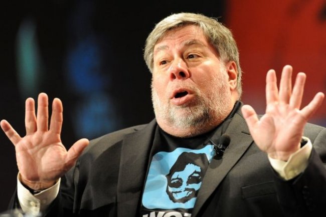 Steve Wozniak, co-fondateur d'Apple et aujourd'hui directeur scientifique de Fusion-io, crdit AFP Photo/Torsten Blackwood