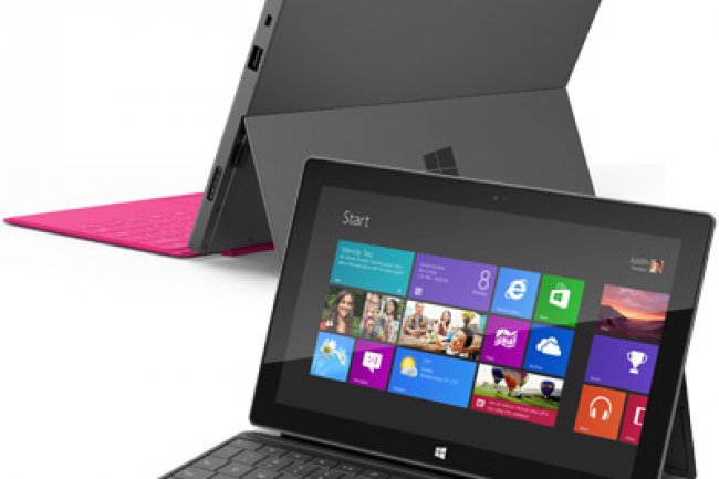 La tablette Surface fonctionnera sous Windows 8, officiellement lanc le 26 octobre.