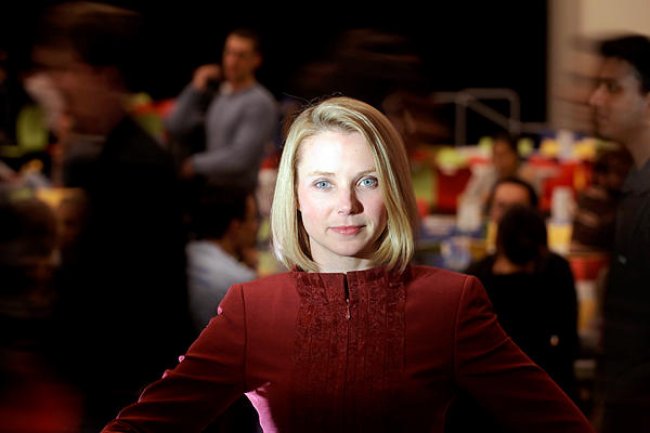 Marissa Mayer, le PDG de Yahoo. Crdit photo D.R.