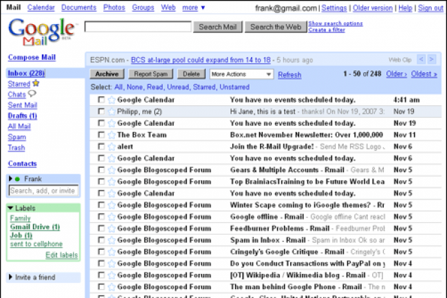 Gmail ajoute une fonction de recherche dans les pices jointes
