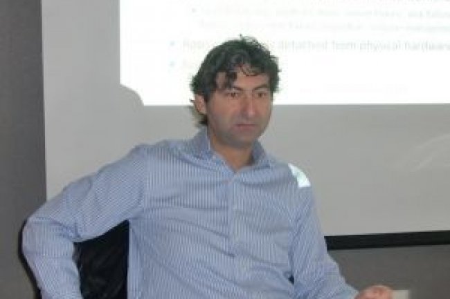 Jérôme Lecat, CEO de Scality à San Franciso lors de notre visite en 2011