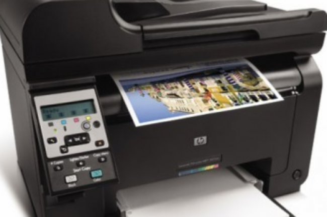 L’imprimante  HP Laserjet Series 100/M175 MFP fait partie de celles qui ne sont pas compatibles avec Windows RT. Crédit : D.R