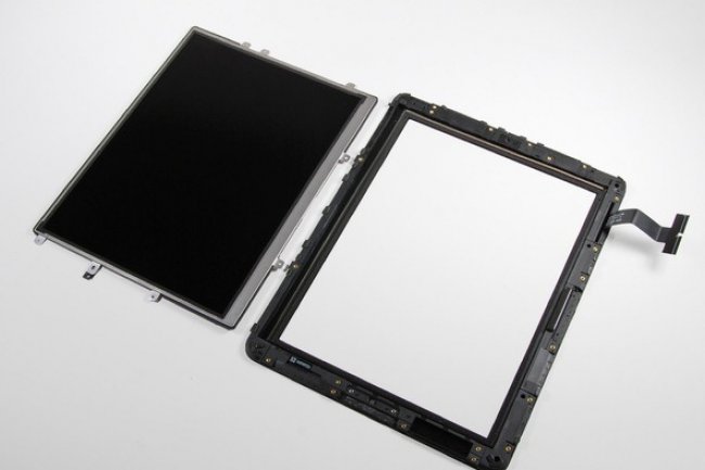 L'cran LCD d'un iPad 2