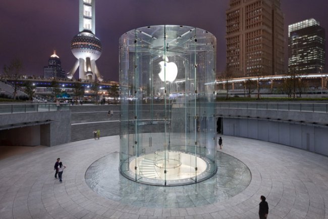 L'Apple Store de Pudong à Shanghai