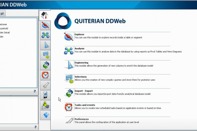 Quiterian apporte à Actuate ses outils de datamining (cliquer sur l'image pour l'agrandir)..