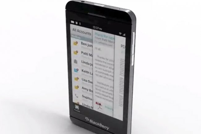 Le smartphone srie L de RIM repose sur un OS entirement nouveau pour rivaliser avec iOS et Android